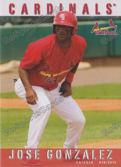 2015 Palm Beach Cardinals Jose Gonzalez