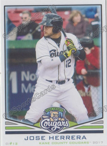 2017 Kane County Cougars Jose Herrera