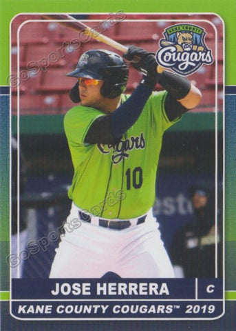 2019 Kane County Cougars Jose Herrera