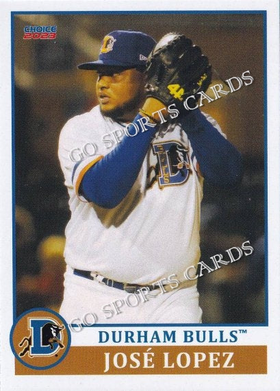 2023 Durham Bulls Jose Lopez