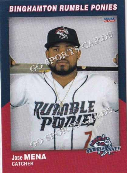 2023 Choice, Binghamton Rumble Ponies, Mascot - RUBY