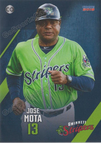 2018 Gwinnett Stripers Jose Mota