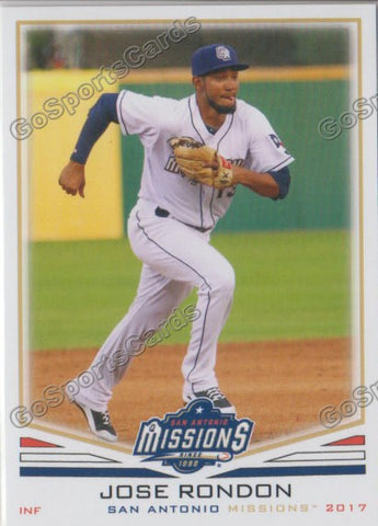 2017 San Antonio Missions Jose Rondon