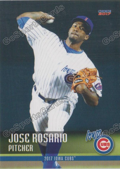 2017 Iowa Cubs Jose Rosario