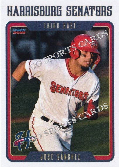 2023 Harrisburg Senators Jose Sanchez