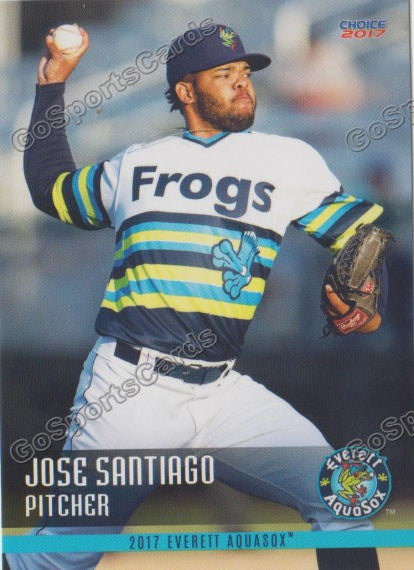 2017 Everett AquaSox Jose Santiago