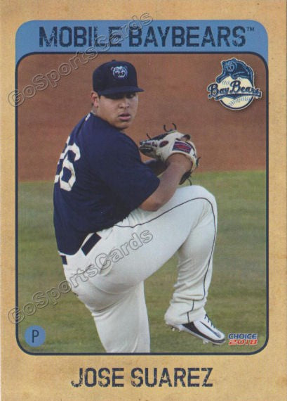 2018 Mobile Baybears Jose Suarez