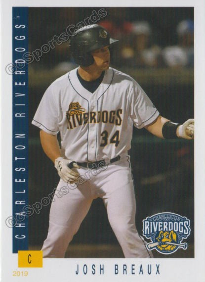 2019 Charleston RiverDogs Josh Breaux