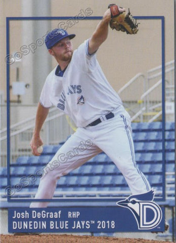 2018 Dunedin Blue Jays Josh DeGraaf