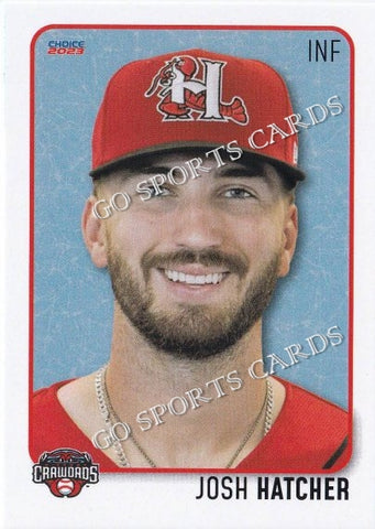 2023 Hickory Crawdads 1st Josh Hatcher