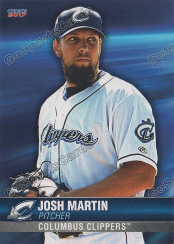 2017 Columbus Clippers Josh Martin