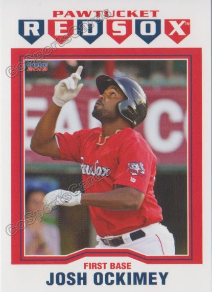 2019 Pawtucket Red Sox Josh Ockimey