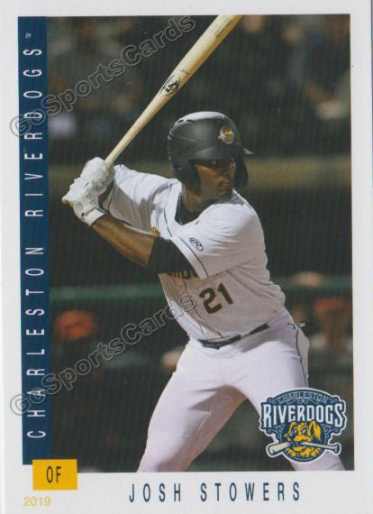 2019 Charleston RiverDogs Josh Stowers