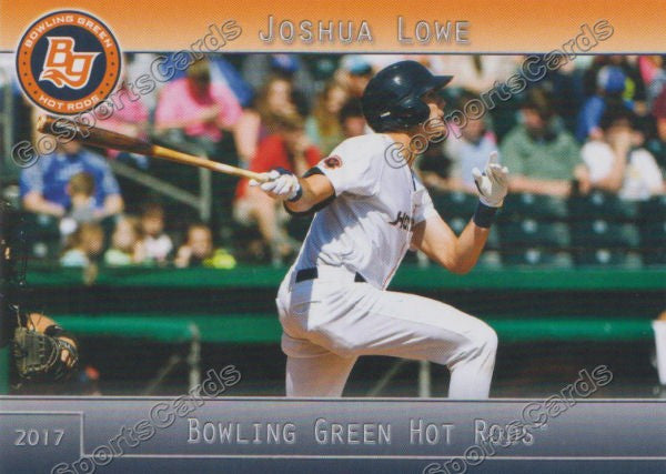 2017 Bowling Green Hot Rods Joshua Josh Lowe