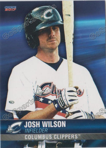 2017 Columbus Clippers Josh Wilson