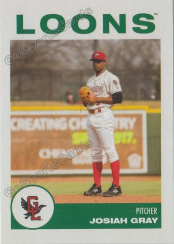 2019 Great Lakes Loons Josiah Gray