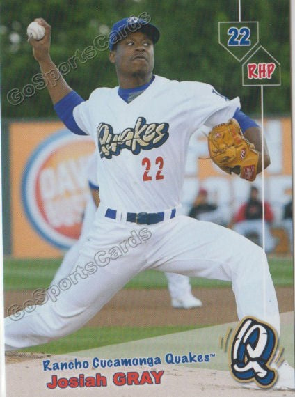 2019 Rancho Cucamonga Quakes Josiah Gray