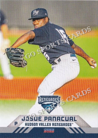 2022 Hudson Valley Renegades Josue Panacual