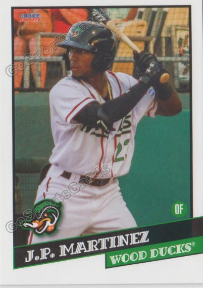 2019 Down East Wood Ducks Julio Pablo JP Martinez