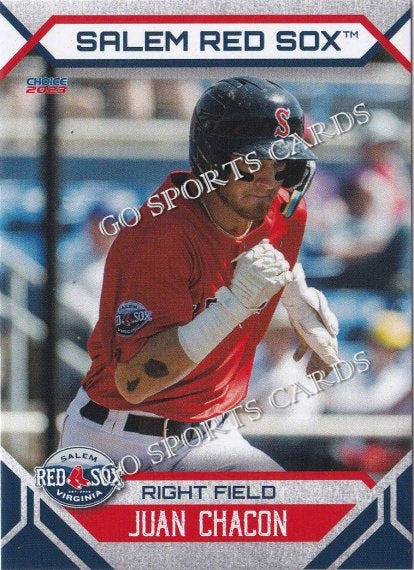 2023 Salem Red Sox Juan Chacon – Go Sports Cards