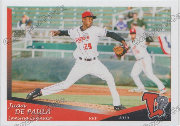 2019 Lansing Lugnuts Juan De Paula