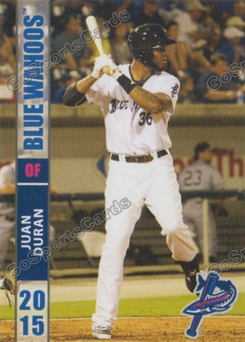 2015 Pensacola Blue Wahoos Juan Duran