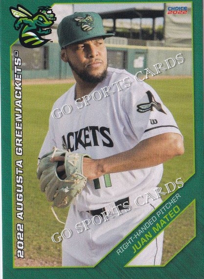 2022 Augusta GreenJackets Juan Mateo