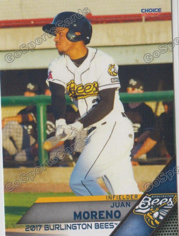 2017 Burlington Bees Juan Moreno