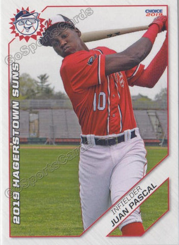 2019 Hagerstown Suns Juan Pascal