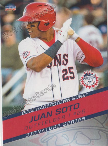 Healthy Juan Soto delivers big for Hagerstown Suns