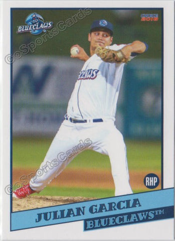 2018 Lakewood BlueClaws Julian Garcia