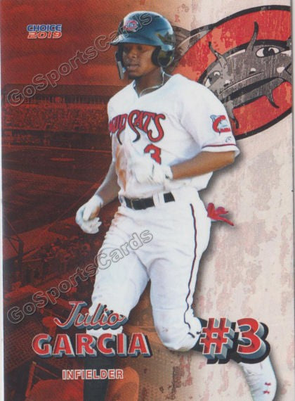 2019 Carolina Mudcats Julio Garcia