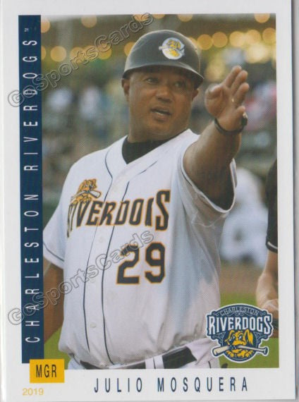 2019 Charleston RiverDogs Julio Mosquera