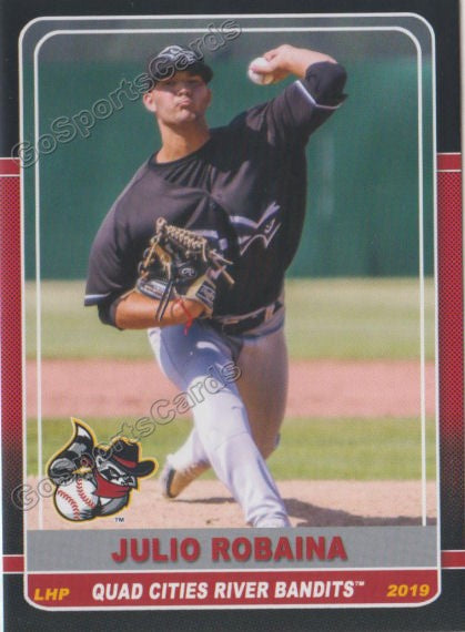 2019 Quad Cities River Bandits Julio Robaina