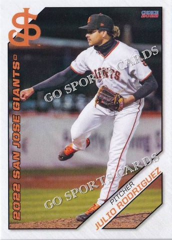 2022 San Jose Giants Julio Rodriguez