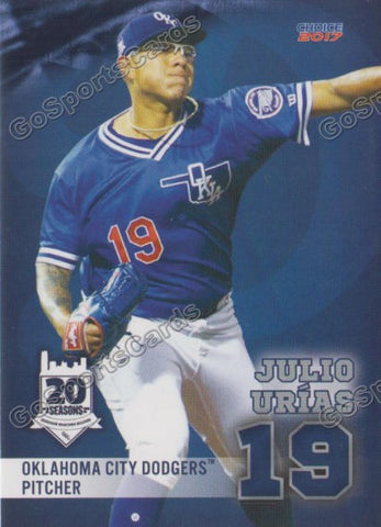 2017 Oklahoma City Dodgers Julio Urias