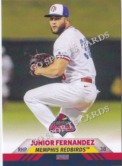 2022 Memphis Redbirds Junior Fernandez