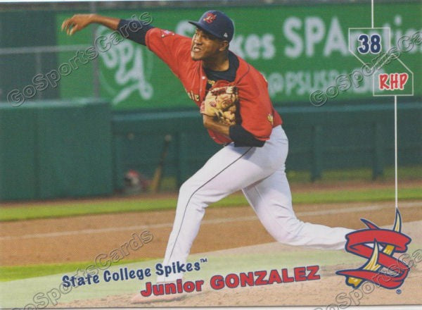 2019 State College Spikes Junior Gonzalez