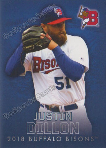 2018 Buffalo Bisons Justin Dillon