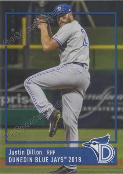 2018 Dunedin Blue Jays Justin Dillon