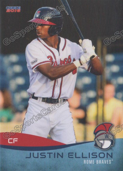 2017 Rome Braves Justin Ellison – Go Sports Cards