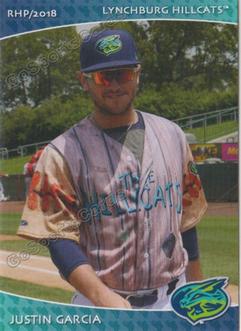 2018 Lynchburg Hillcats Justin Garcia