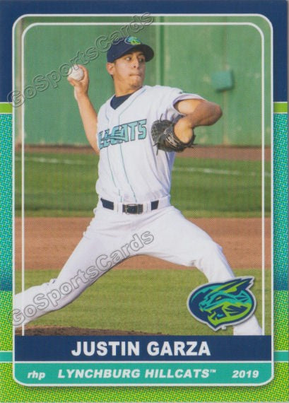 2019 Lynchburg Hillcats Justin Garza