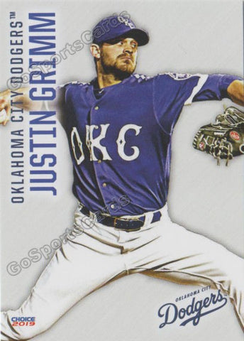 2019 Oklahoma City Dodgers Justin Grimm