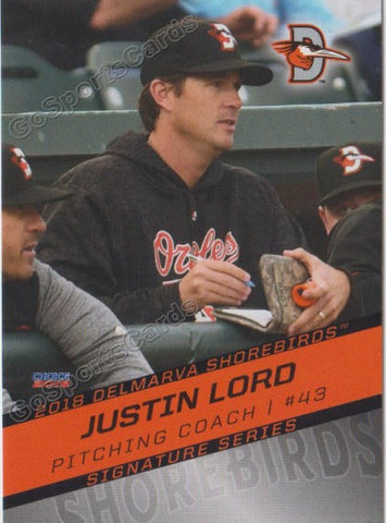 2018 Delmarva Shorebirds Justin Lord