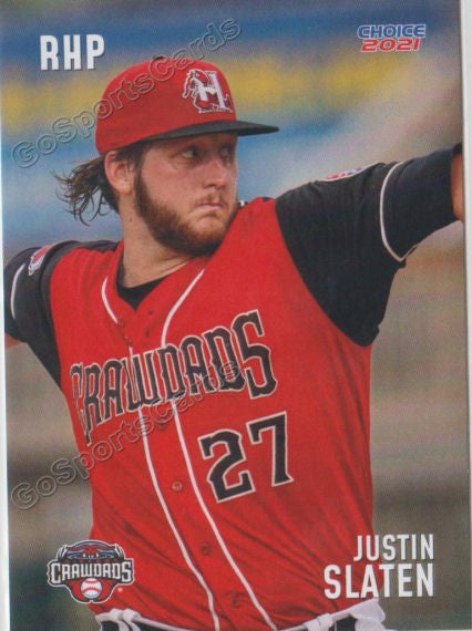 2021 Hickory Crawdads Justin Slaten