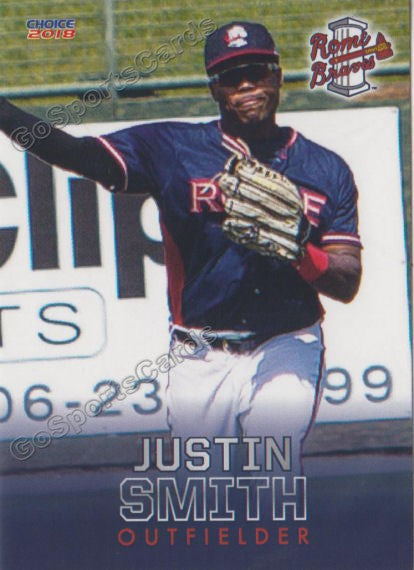 2018 Rome Braves Justin Smith