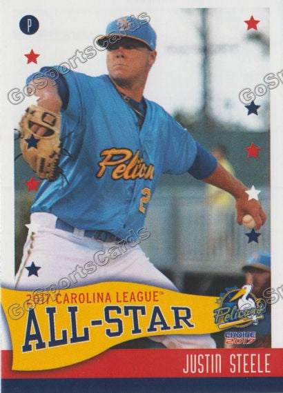 2017 Carolina League All Star S Justin Steele – Go Sports Cards