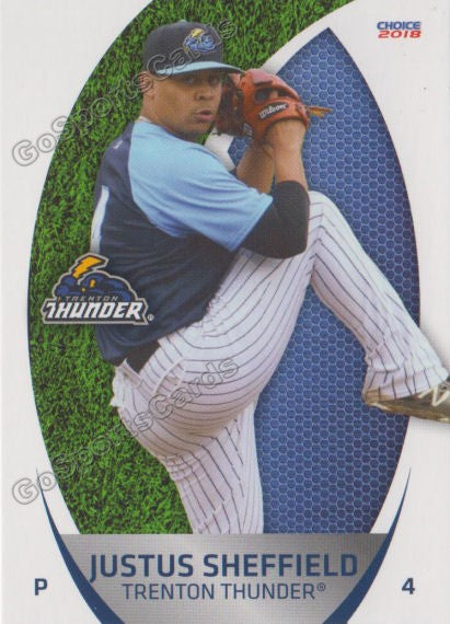 2018 Trenton Thunder Justus Sheffield