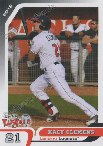 2018 Lansing Lugnuts Kacy Clemens